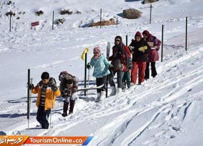 پیست اسکی پاکل یکی از اصلی ترین ظرفیت های گردشگری زمستانی استان مرکزی