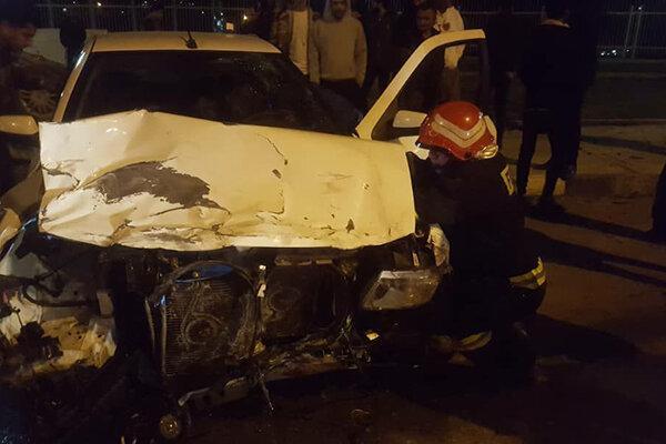تصادف رانندگی پیشتاز در حوادث ویژه هرمزگان است تصادف رانندگی پیشتاز در حوادث ویژه هرمزگان است