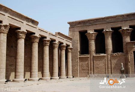 معبد تاریخی ادفو در مصر عکس معبد تاریخی ادفو در مصر