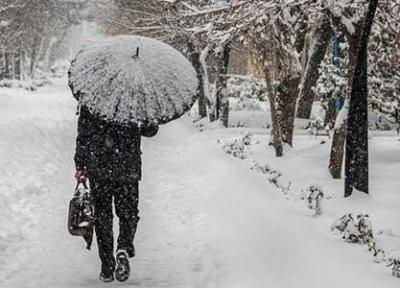 بارش شدید باران و برف در 10 استان