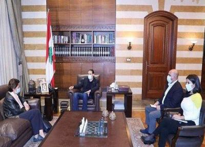 رایزنی نخست وزیر مامور تشکیل کابینه لبنان با سفیر فرانسه
