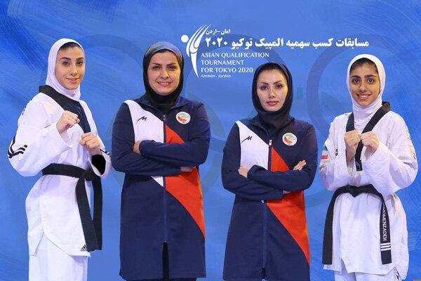 تلاش دختران ایران برای سهمیه المپیک، مومن زاده و کیانی در اردن