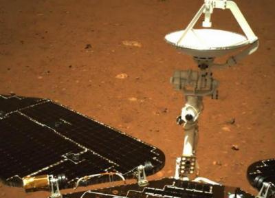 مریخ نورد چینی ژورونگ نخستین عکس های خود را به زمین فرستاد