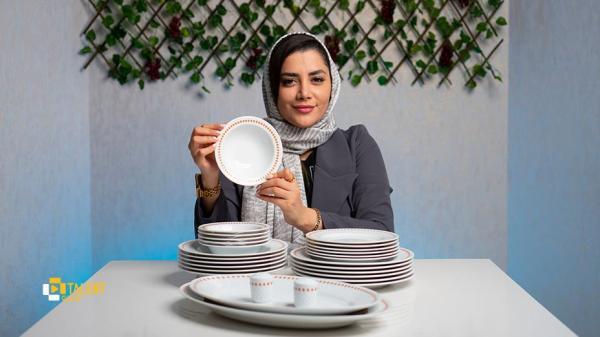 بررسی سرویس غذاخوری 28 پارچه چینی زرین ایران سری رادیانس آنالیز سرویس غذاخوری 28 پارچه چینی زرین ایران سری رادیانس