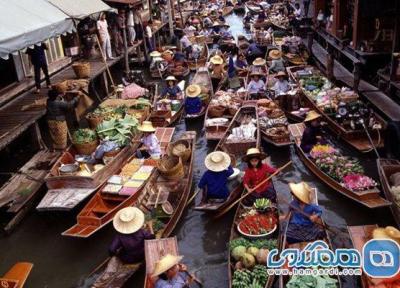 بازارهای شناور در تایلند؛ تجربه ای شگفت انگیز با سفر به سرزمین لبخندها